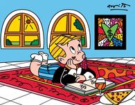 Romero Britto Art Romero Britto Art Richie Rich Thinking About You